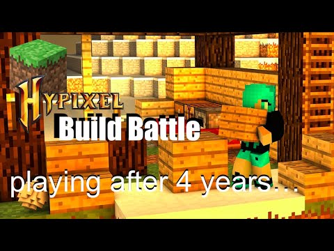 BUILD BATTLE MINECRAFT HYPIXEL - after offline for 4 years.... - YouTube