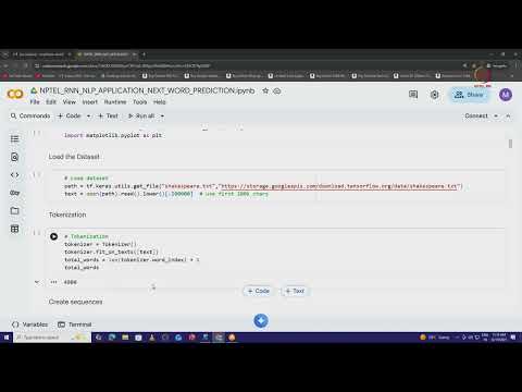 Lec 48 Hands-on implementation of RNN in NLP application