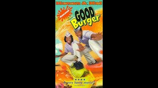 Opening to Good Burger 1997 VHS