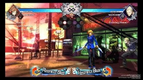 BLAZBLUE CROSS TAG BATTLE Yosuke astral combo... Iceman93c you play this character why...?