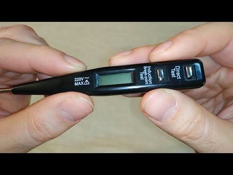 Видео: Цифровой тестер электрического тока Master Hand - Распаковка, тест, обзор