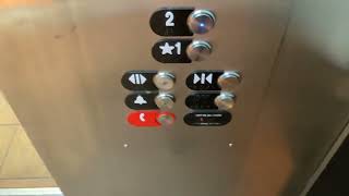 (No Commentary) Otis Series M2 Hydraulic Elevator @ Fox River Mall, Appleton, WI