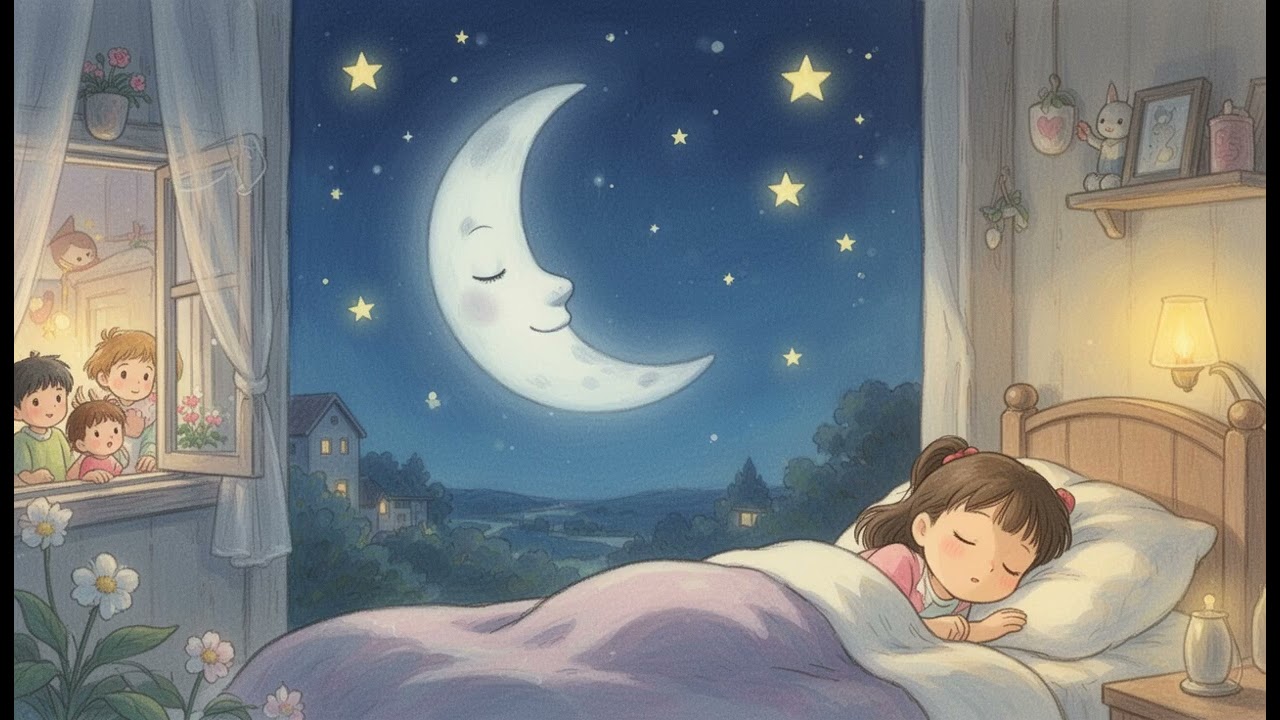 Bed Time Story for Kids - The Moon Who Lost His Shine