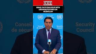 Israel Says Dialogue With Lebanon Focuses On Hezbollah Amid Iran-US Peace Deal | Watch #shorts