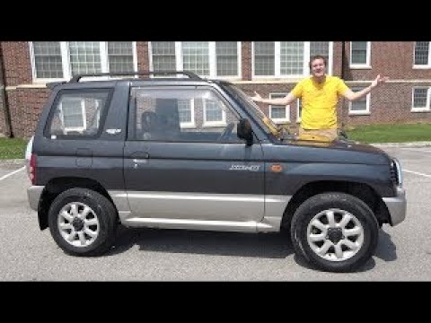 Mitsubishi Pajero Mini - это малюсенький, миленький внедорожник