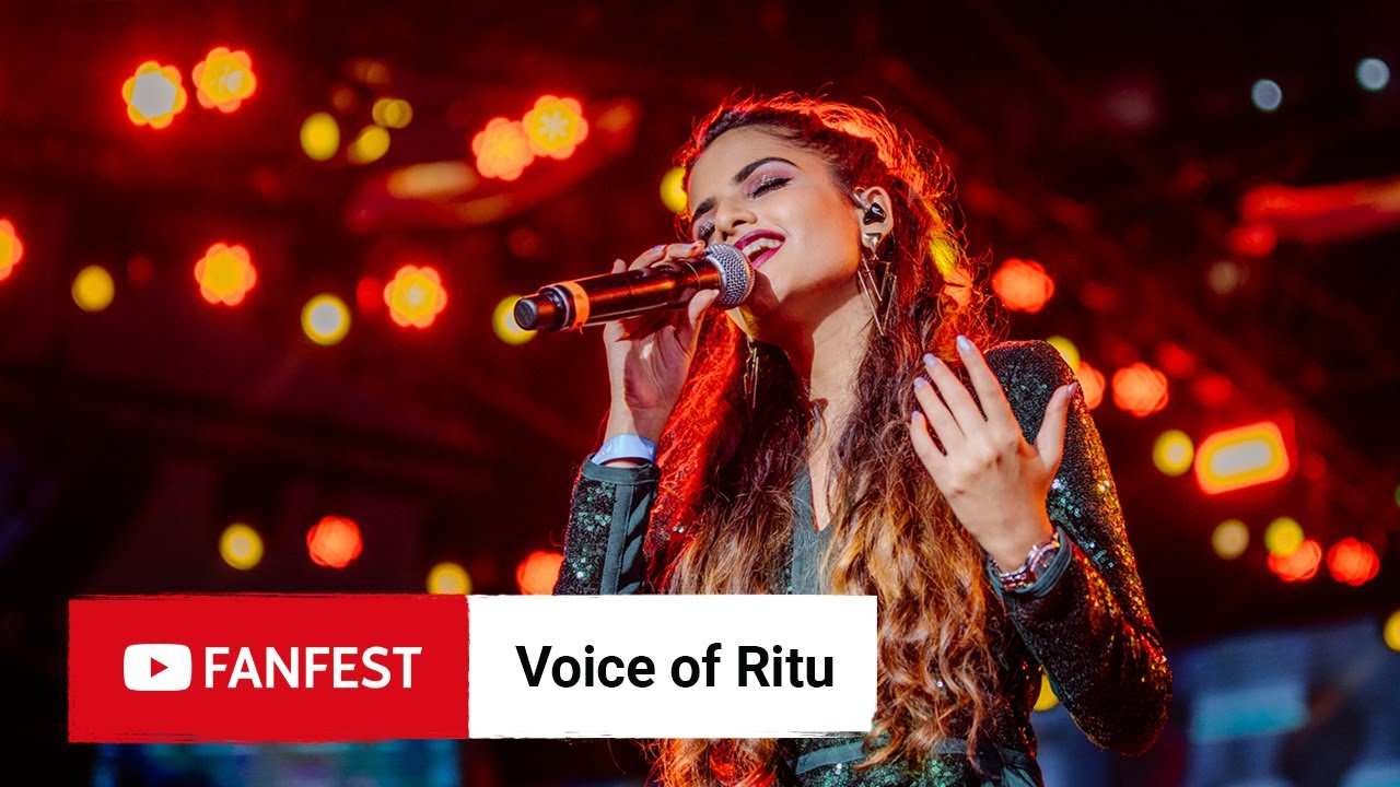 Voice of Ritu @ YouTube FanFest Mumbai 2019