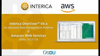 Interica OneView and AWS Integration with OSDU Platform
