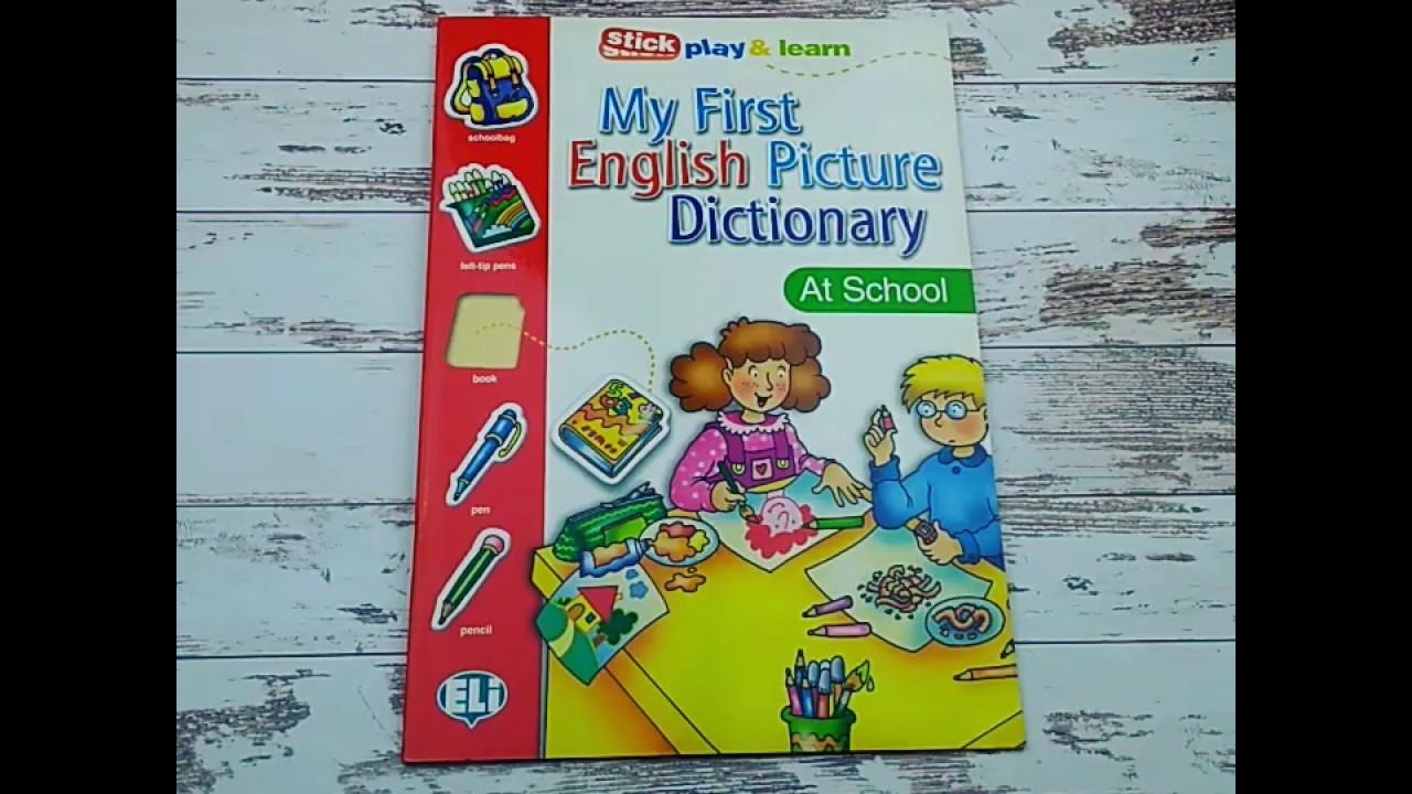 My First English Picture Dictionary/At School/ ELI Publishing - YouTube