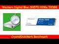 Western Digital Blue SN570 500GB NVMe SSD CrystalDiskMark Benchmark
