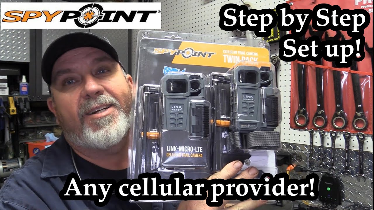 How to set up your SPYPOINT cellular cameras. Step by step instructions and set up with app