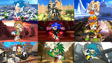 Sonic Unleashed: All Main Day Stages S Rank With Multiple Characters Round 2. (4K 60FPS)