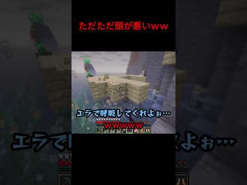 ただただ頭が悪いｗｗ#shorts#ふんす#赤髮のとも #赤髮のとも切り抜き #ゲーム実況#マイクラ