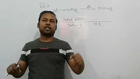 Class IX physics  Describing Motion HC Verma Day 2