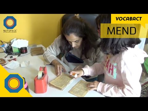 Mend | Meaning of mend