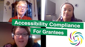 Accessibility Compliance for Grantees