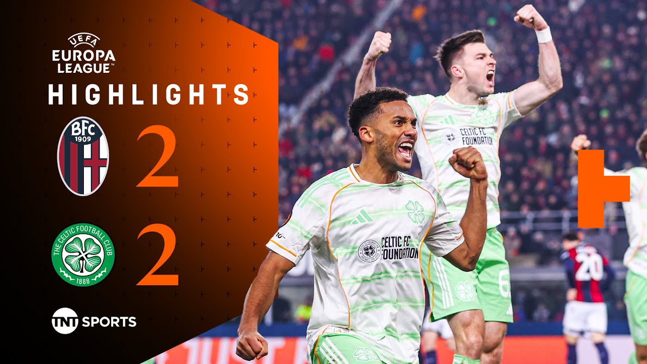 10-Man Celtic Drop Two Goal Lead 😤 | Bologna 2-2 Celtic | UEFA Europa League Highlights