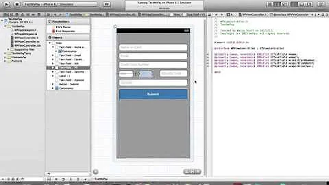 Add IBOutlet and IBAction
