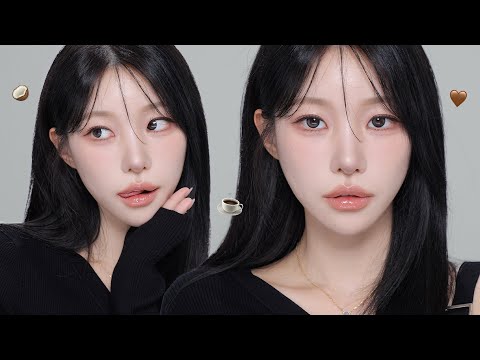 지금 아니면 언제해..🍂가을에 딱! 누드베이지 세미스모키 메이크업☕️🤎 +데일리 완전 가능! | 소윤Soyoon