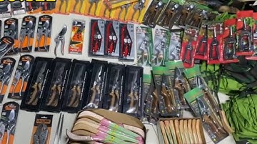 TẶNG QUÀ KÉO TỈA CƯA LỌNG TAY GỖ COMBO KÉO CẮT CÀNH CẦM TAY SIÊU RẺ | kéo cắt thịt gà thực phẩm