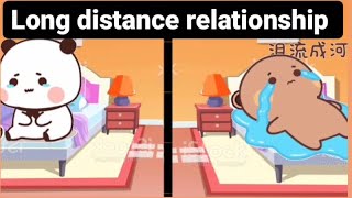 Bubu dudu long distance relationship bubu ne call nehi utha rahi hai dudu tention m h@bearorpanda