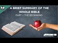 A Brief Summary of the Whole Bible Part 1: The Beginning