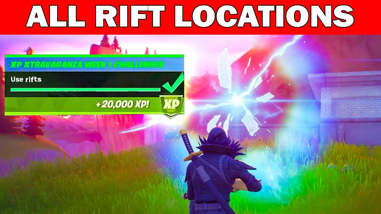 All Rift Locations How to Complete USE 10 RIFTS in a Single Match