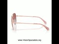 Michael Kors Perledo MK1172 1904E4 Sunglasses Womens Burgundy Wine 5814140  Rose Gold Pink Gradient