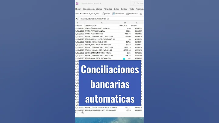 Conciliaciones Bancarias Automaticas