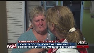 Red Cross helping flood victims recover