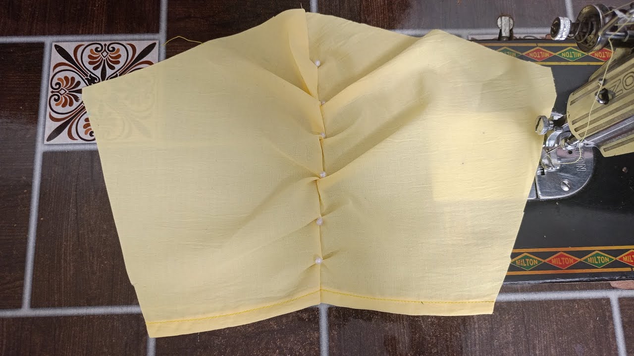 सिंपल बाजू को दे नया लुक  ll viral sleeves design ll trending baju design cutting and stitching 