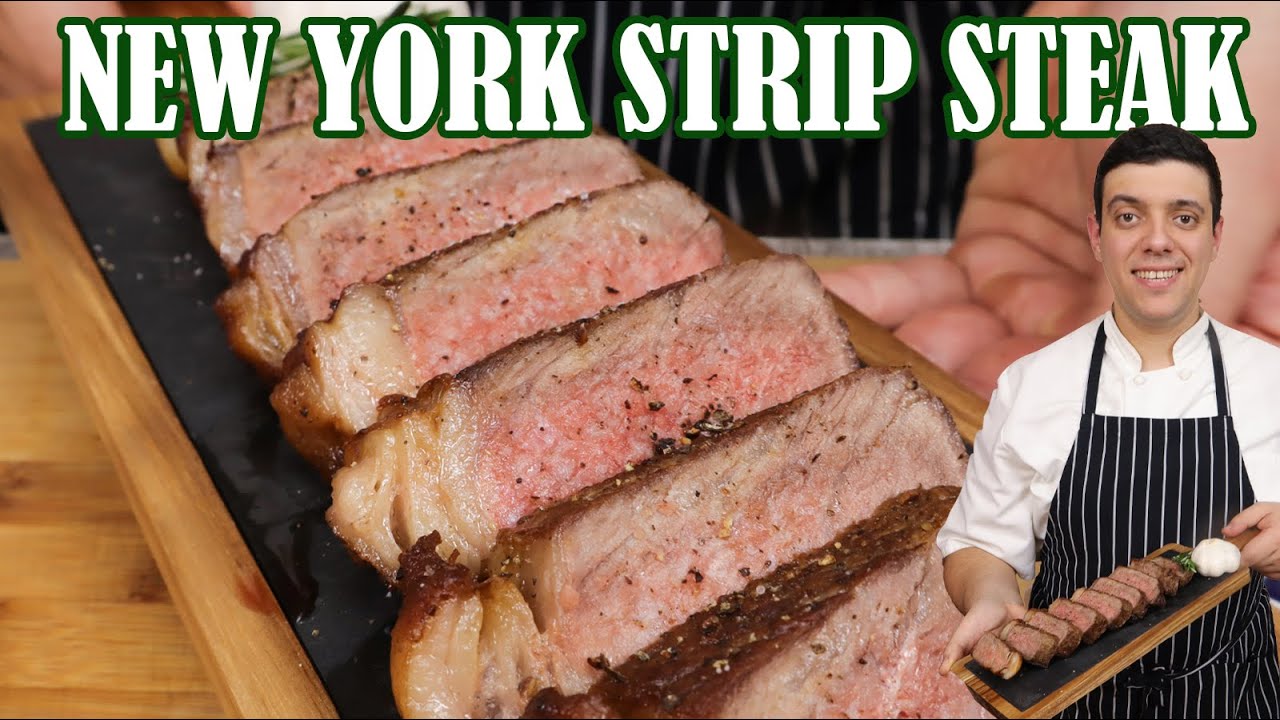 How to Cook New York Strip Steak in Oven   Best Way to Cook New York Strip Steak in the Cast Iron