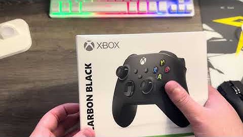 Xbox Series X/S  Carbon Black Controller Unboxing(2025)