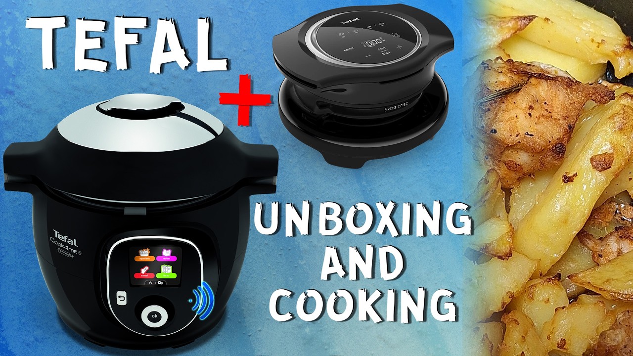 Tefal Cook4Me ( Cookeo ) Unboxing & First Cook | Chicken and