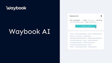 Introducing Waybook AI - The Ultimate Playbook Building Companion