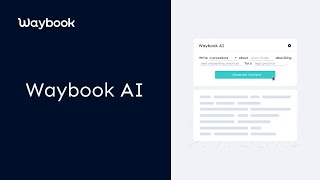 Introducing Waybook AI - The Ultimate Playbook Building Companion