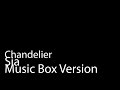 Chandelier music box version  sia