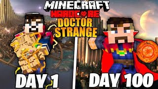 I Survived 100 Days as a Doctor Strange in Hardcore Minecraft...