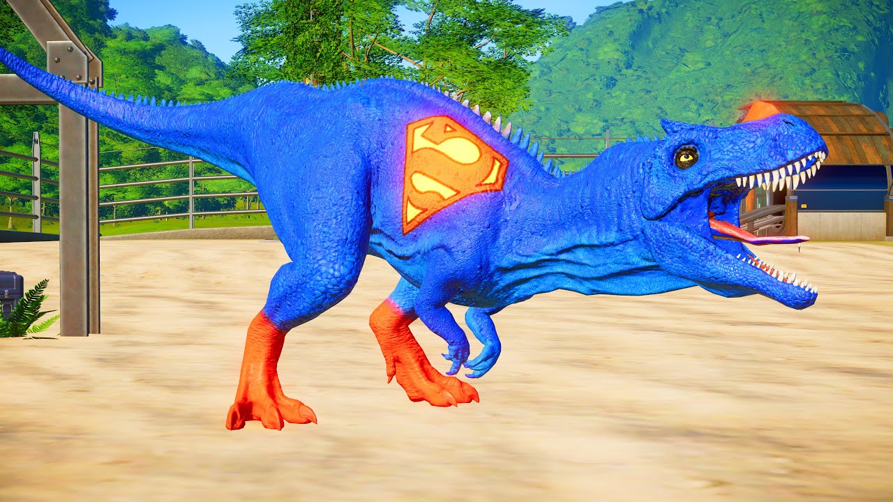 DINOSSAURO REX VERDE  Jurassic World Evolution 4K 🦖 Jogo de Dinossauro 