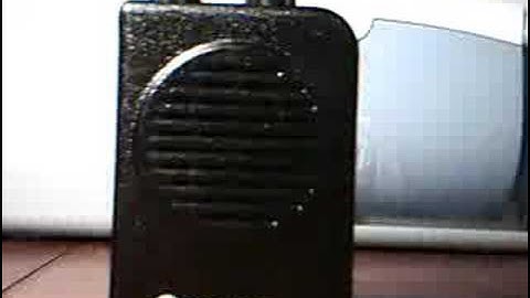 Motorola Minitor V demo