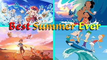 Multifandom MEP: Best Summer Ever