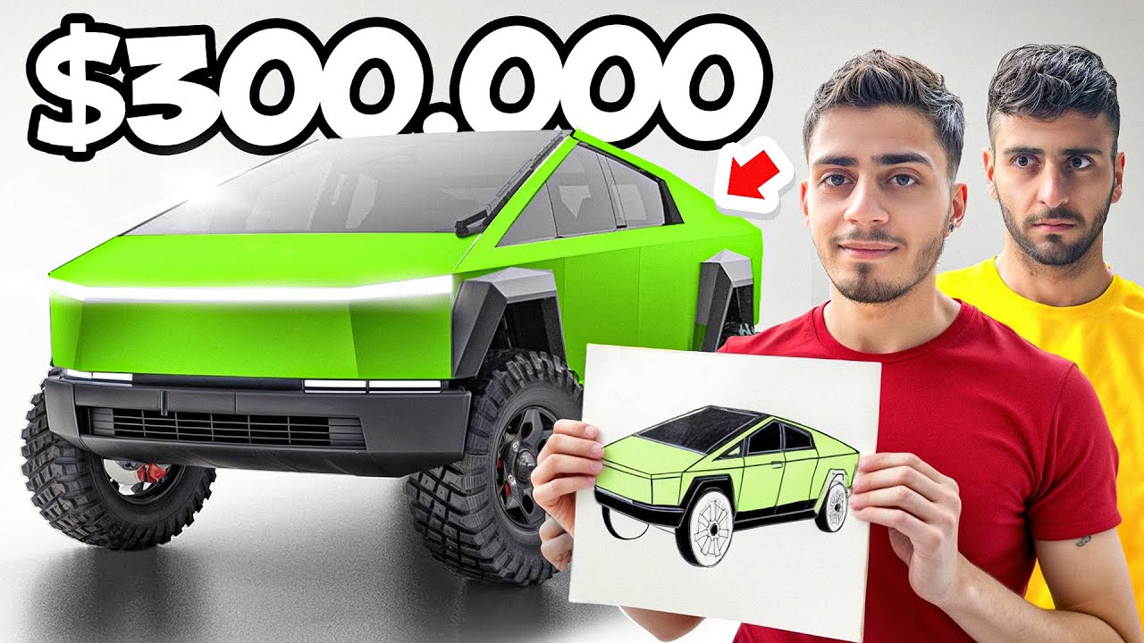 هرچی بکشی برات میخرم!! ولی یه شرط داره 😱🎨