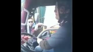 Cantik nya driver police woman