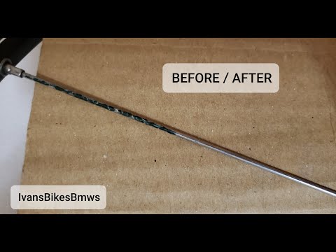 How To Clean Dirty / Oxidized / Rusty Spokes On A Bike