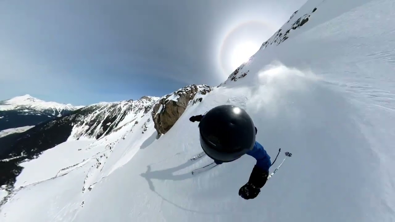 Slalok Mountain - North Face Ski Descent