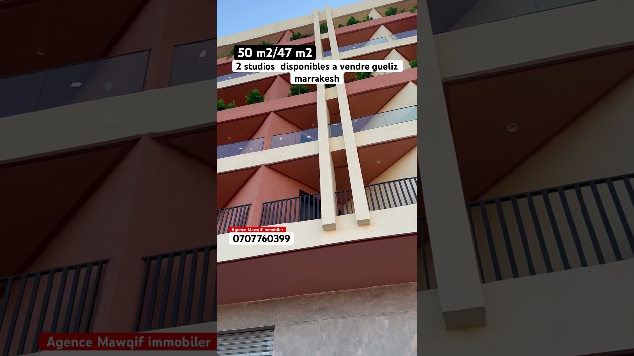 2 studios a vendre a marrakech gueliz 😱 airnnb /booking beat location 💯💯🚨