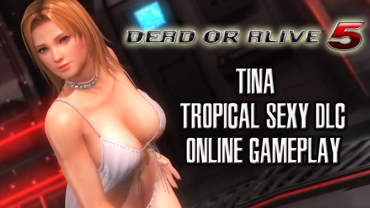 Dead Or Alive 5 Tina Tropical Sexy Bikini Online Gameplay With Commentary Youtube 