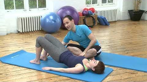 Pelvic Curl Pilates Exercise