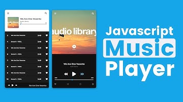 Build a Music Player with a Playlist using HTML CSS & JavaScript