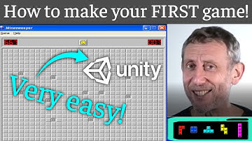 How to create your FIRST 2D game in Unity 2022!