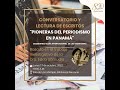 Conversatorio Pioneras del Periodismo en Panamá